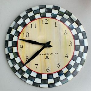 Mackenzie Childs Clock